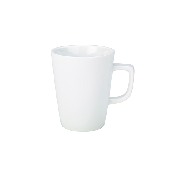 Genware Porcelain Latte Mug 40cl/ 14oz (Pack of 6)