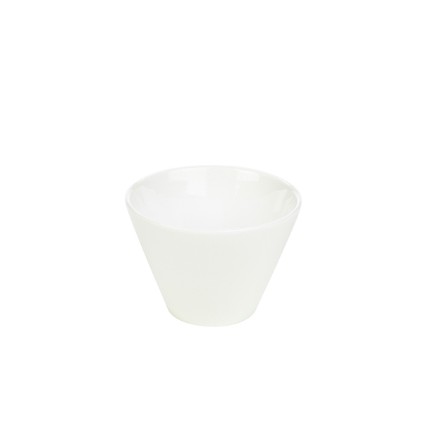 Genware Porcelain Conical Bowl 12cm/ 4.75" (Pack of 6)
