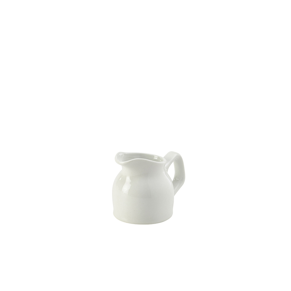 Genware Porcelain Jug 7cl/ 2.5oz (Pack of 6)