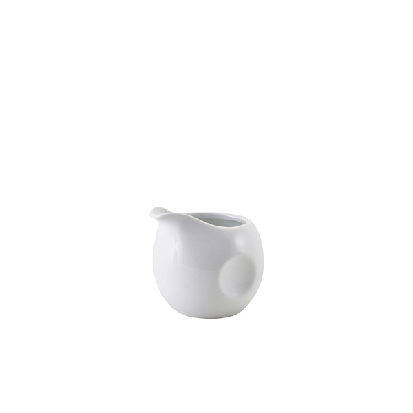 GenWare Porcelain Pinched Milk Jug 8cl/ 2.8oz (Pack of 12)