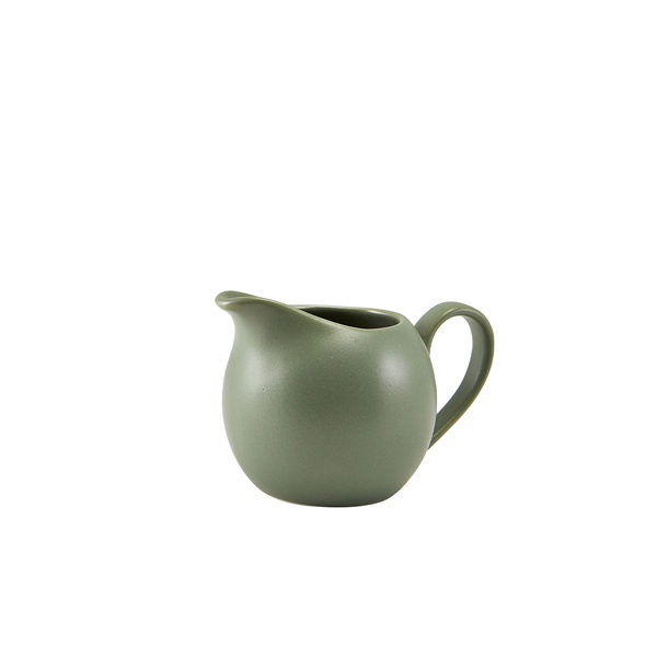 [BC-N373114MSG] GenWare Porcelain Matt Sage Jug 14cl/ 5oz (Pack of 6)