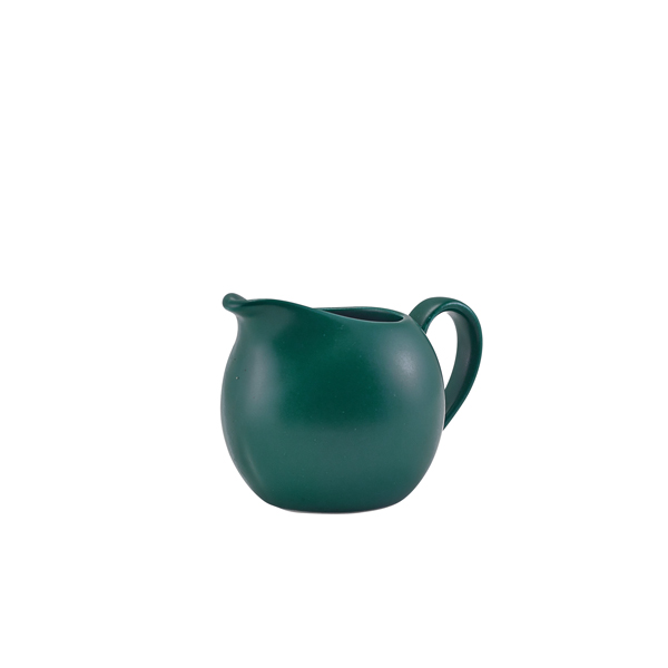 GenWare Porcelain Matt Teal Jug 14cl/ 5oz (Pack of 6)