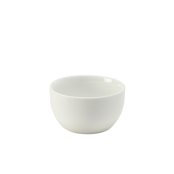 Genware Porcelain Sugar Bowl 18cl/ 6.5oz (Pack of 6)