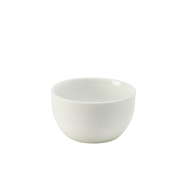 Genware Porcelain Sugar Bowl 25cl/ 8.8oz (Pack of 6)