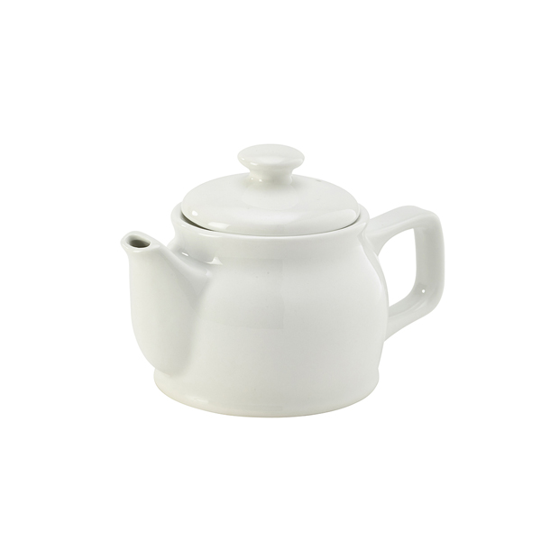 Genware Porcelain Teapot 31cl/ 11oz (Pack of 6)