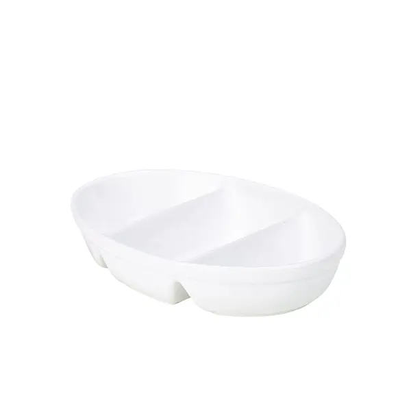 GenWare 3 Divided Vegetable Dish 28cm/ 11 (Pack of 4)