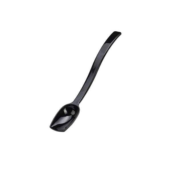 Salad Spoon Solid 1/2oz Black 8" Long