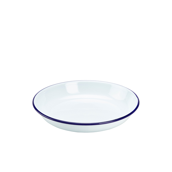 [BC-N45622] Enamel Rice/ Pasta Plate 22cm (Pack of 12)