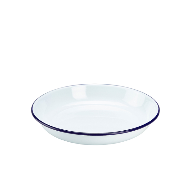 Enamel Rice/ Pasta Plate 24cm (Pack of 12)