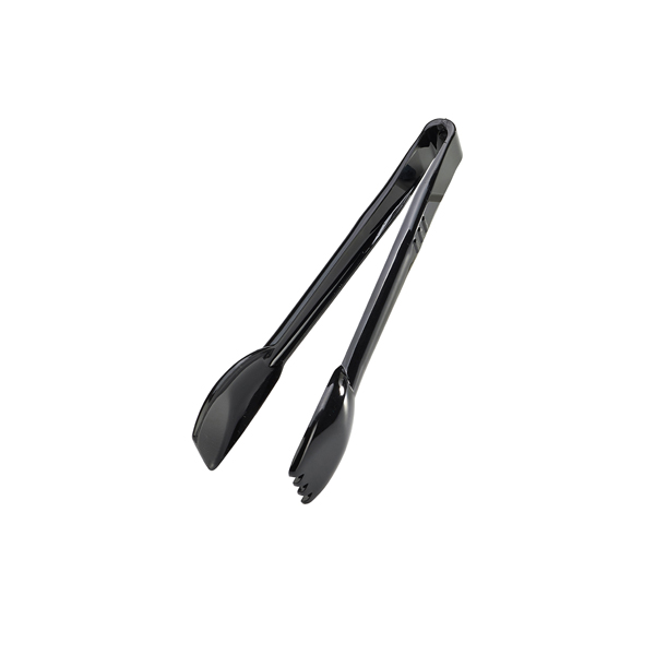 [BC-N4609-03] Salad Tongs 9" Black