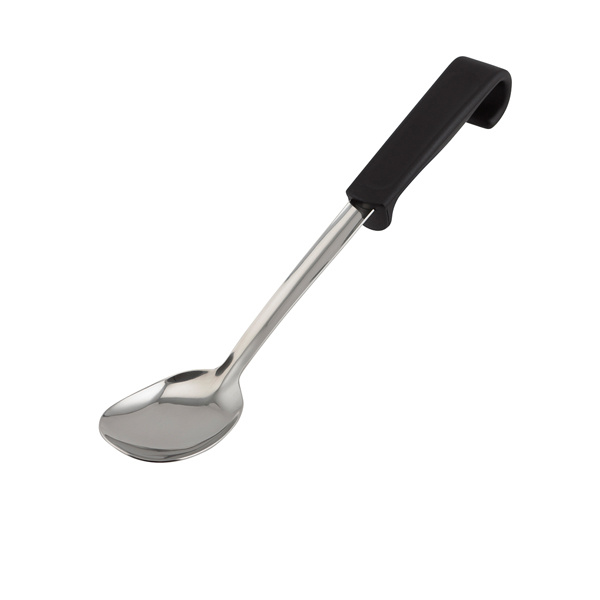 [BC-N577-10] Genware Plastic Handle Small Spoon Black