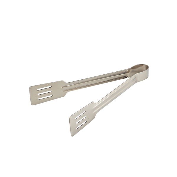 [BC-N6721] S/St. Cake/ Sandwich Tongs 9"/ 230mm