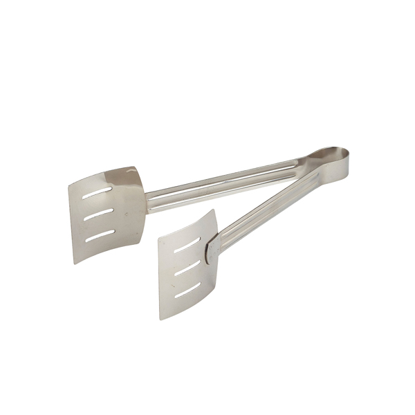 [BC-N6722] S/St. Wide Blade Serving Tongs 9.5"/ 240mm