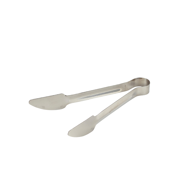 [BC-N6723] S/St. Hamburger Tongs 9"/ 230mm