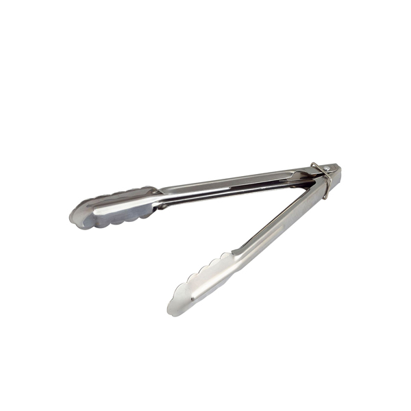 S/St. All Purpose Tongs 9"