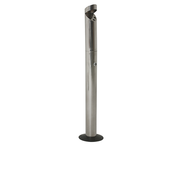 [BC-NAT-POLE] Genware Floor-Mounted St/St Smokers Pole 92cm
