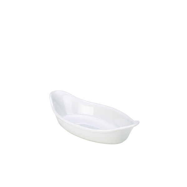[BC-NB23D-W] GenWare Oval Eared Dish 16.5cm/ 6.5" (Pack of 6)