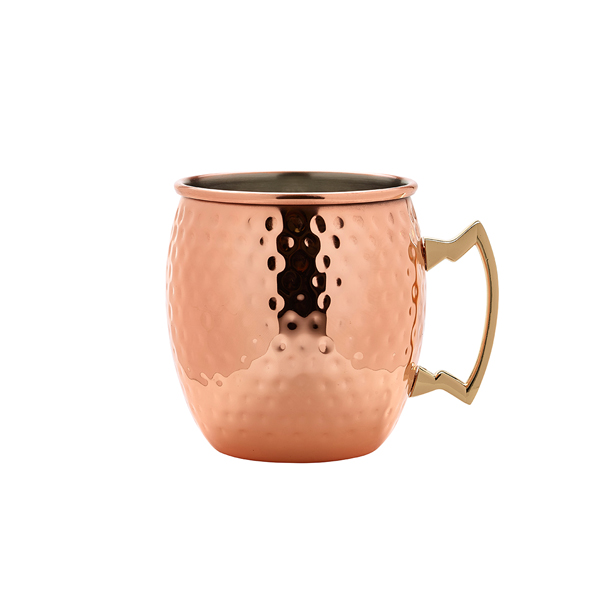Barrel Copper Mug 55cl/ 19.25oz Hammered