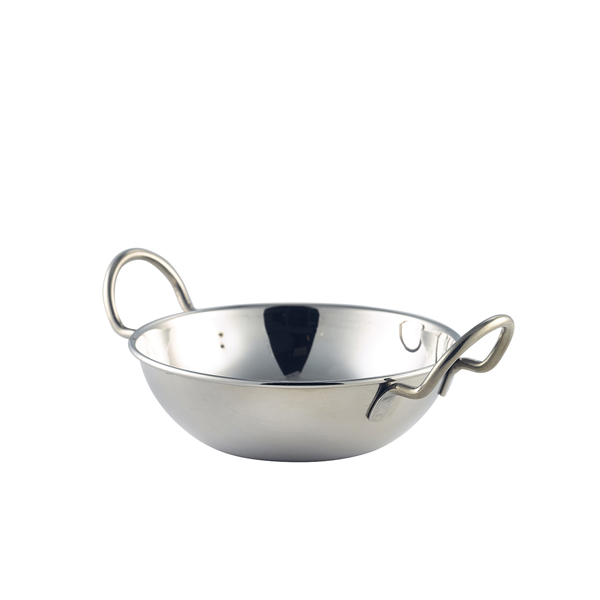 [BC-NBD15] S/St. Balti Dish 15cm (6") With Handles (Pack of 12)