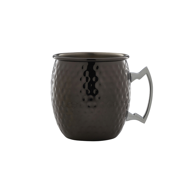 Barrel Gun Metal Mug 55cl/ 19.25oz Hammered