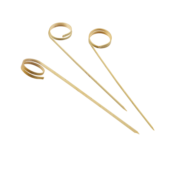 Bamboo Ring Skewers 12cm/ 4.75" (100pcs)
