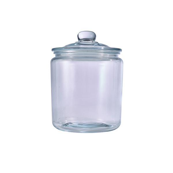 GenWare Glass Biscotti Jar 3.7L (Pack of 6)