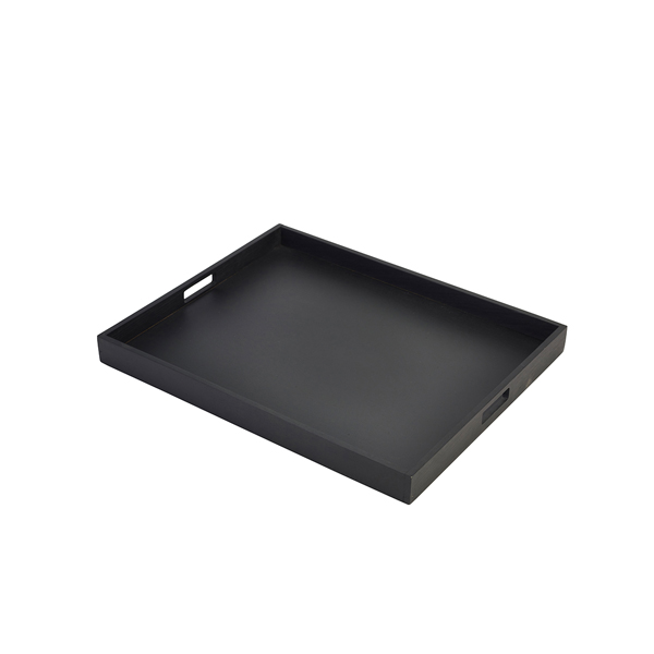[BC-NBT4938BK] Solid Black Butlers Tray 49 x 38.5 x 4.5cm