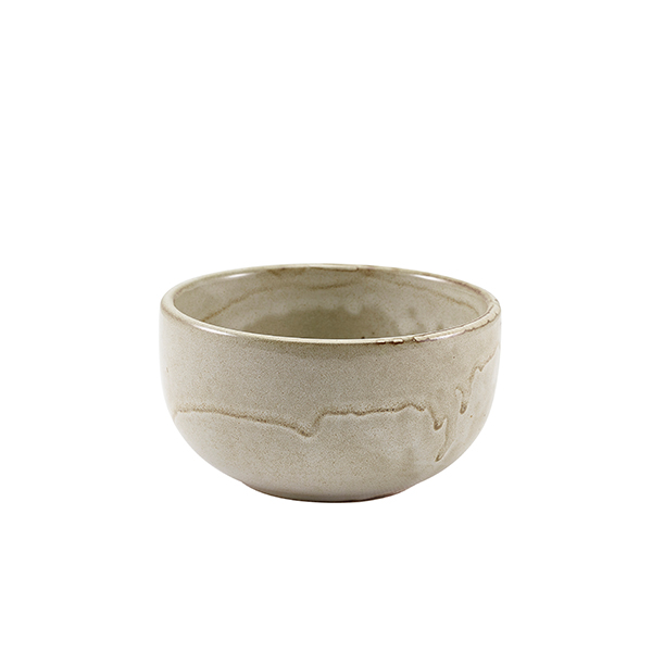 Terra Porcelain Grey Round Bowl 11.5cm (Pack of 6)