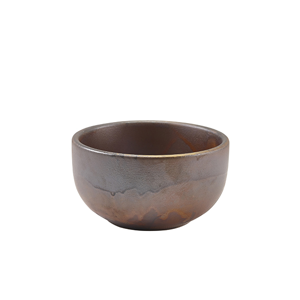 [BC-NBW-PRC11] Terra Porcelain Rustic Copper Round Bowl 11.5cm (Pack of 6)