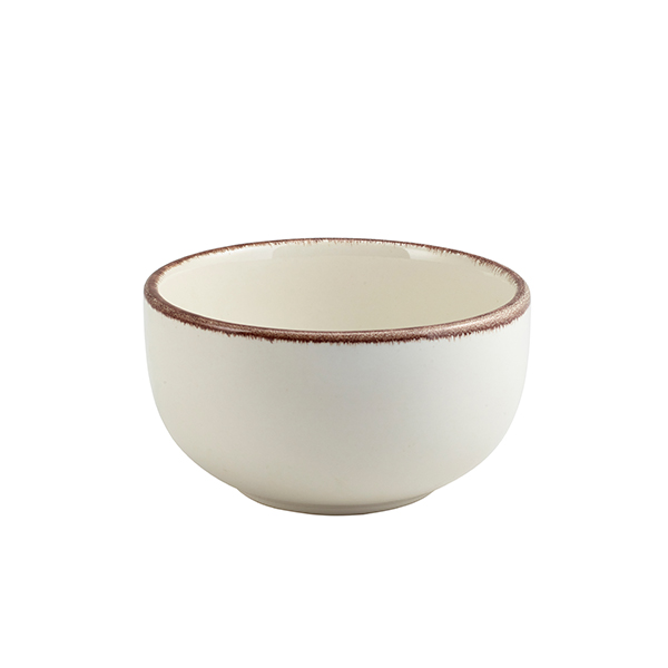 Sereno Stoneware Brown Round Bowl 12.5cm (Pack of 6)