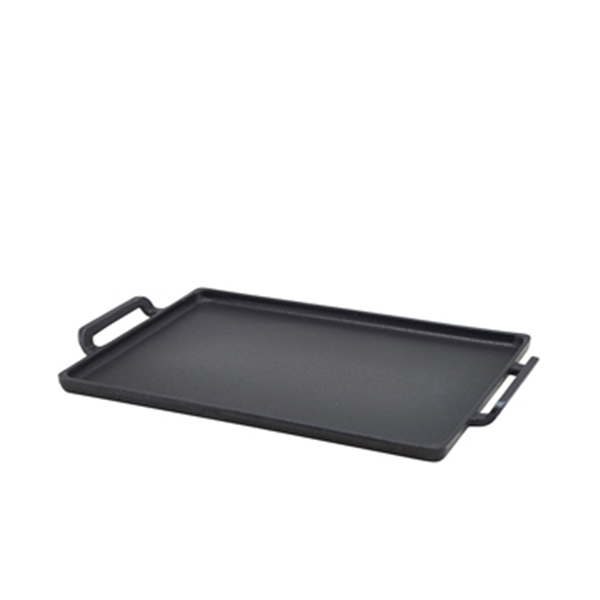 GenWare Cast Iron Rectangular Platter 28 x 20cm (Pack of 6)