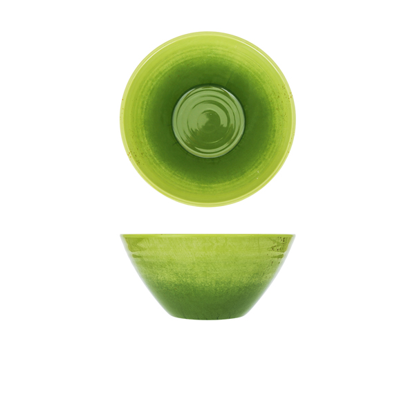 [BC-NCA200936] Light Green Glazed Melamine Casablanca Bowl 20.5 x 9.5cm