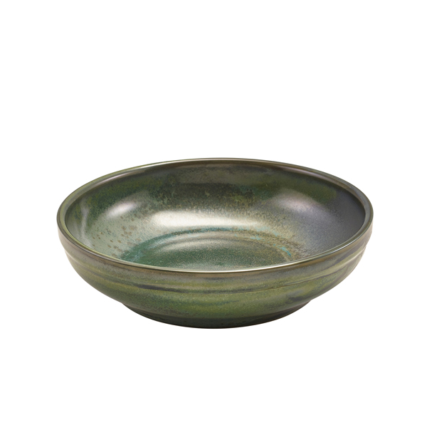 [BC-NCB-PAG20] Terra Porcelain Aqua Green Coupe Bowl 20cm (Pack of 6)