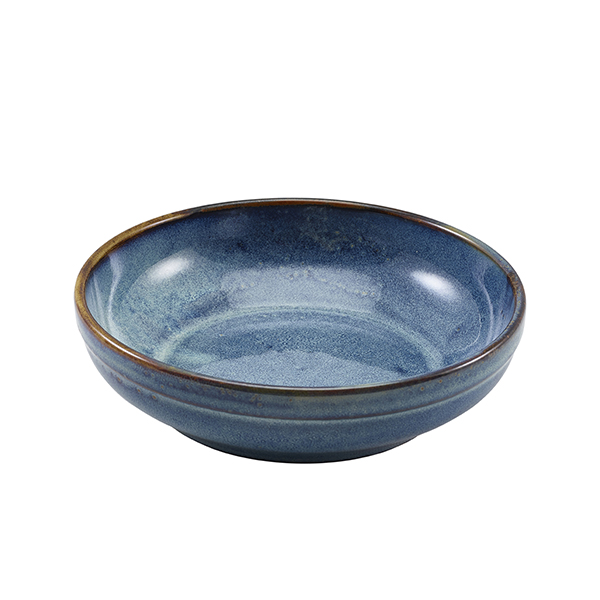 Terra Porcelain Aqua Blue Coupe Bowl 20cm (Pack of 6)