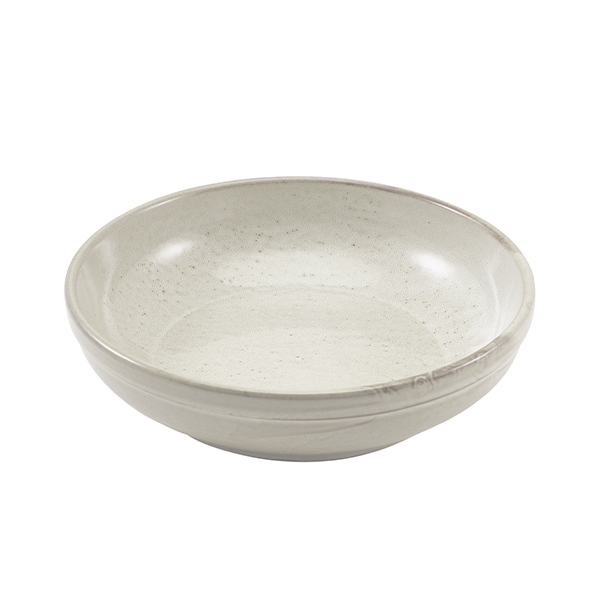 Terra Porcelain Grey Coupe Bowl 23cm (Pack of 6)