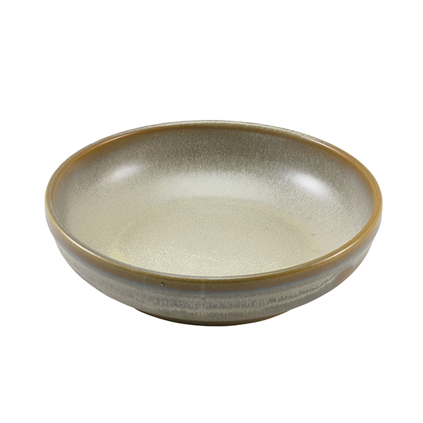 Terra Porcelain Matt Grey Coupe Bowl 23cm (Pack of 6)