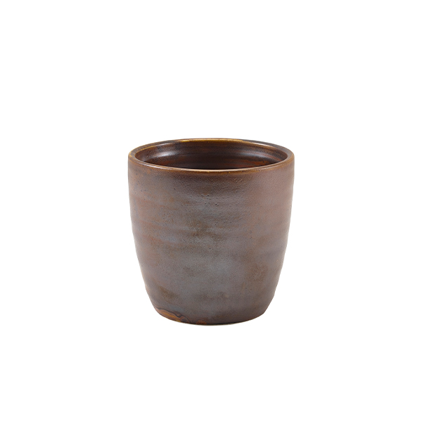 Terra Porcelain Rustic Copper Chip Cup 30cl/ 10.5oz (Pack of 6)