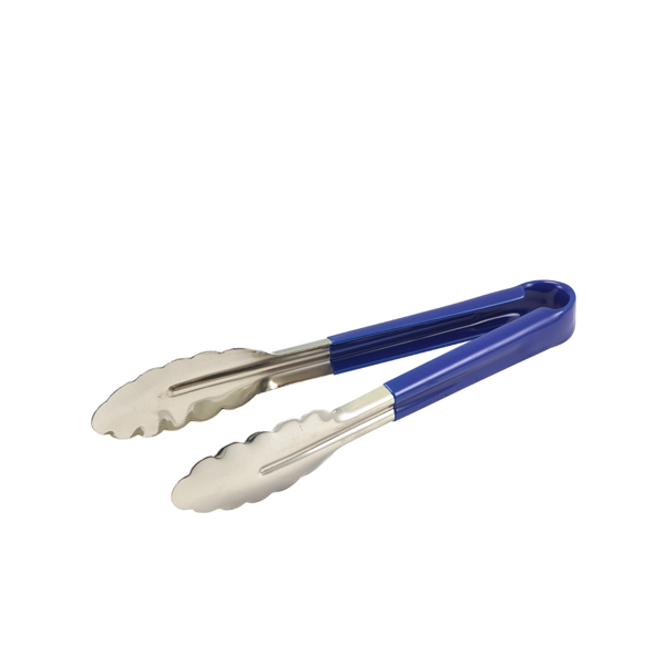 [BC-NCCT31BL] Genware Colour Coded St/St. Tong 31cm Blue