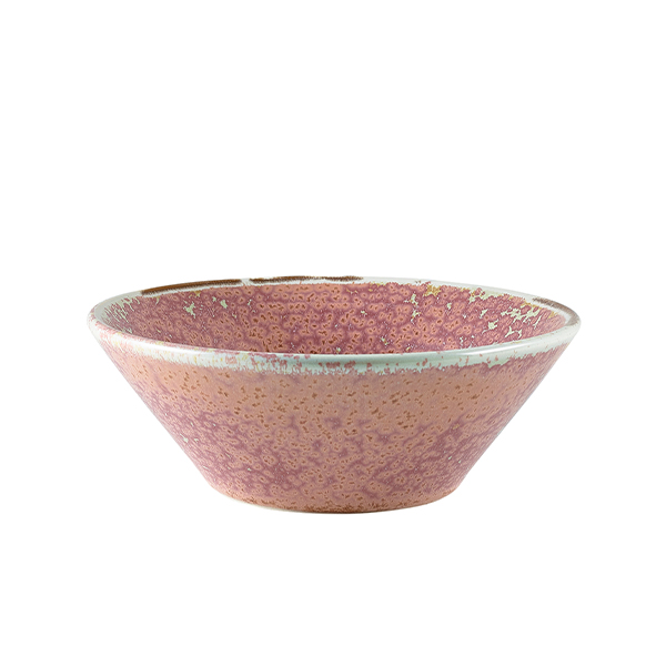 [BC-NCN-PRS14] Terra Porcelain Rose Conical Bowl 14cm (Pack of 6)