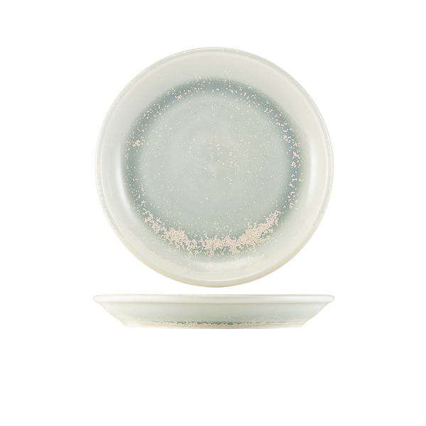 Terra Porcelain Pearl Coupe Plate 19cm (Pack of 6)