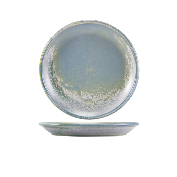 Terra Porcelain Seafoam Coupe Plate 19cm (Pack of 6)