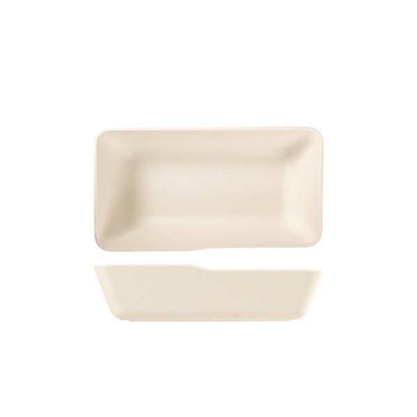 White Copenhagen Melamine GN 1/3 Deep Dish 32.5 x 17.6 x 8cm