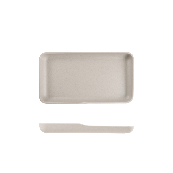[BC-NCP130346] Sand Brown Copenhagen Melamine GN 1/3 Platter 32.5 x 17.6 x 3.5cm