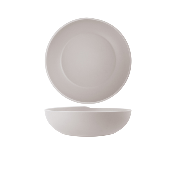 White Copenhagen Melamine Bowl 28 x 7.5cm (Pack of 4)