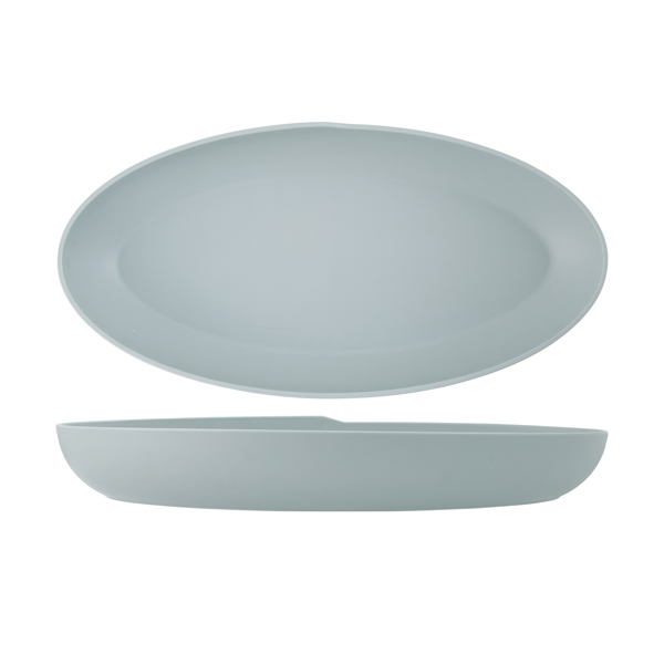 [BC-NCP550147] Jade Copenhagen Oval Melamine Deep Dish 55 x 27.5 x 7.5cm