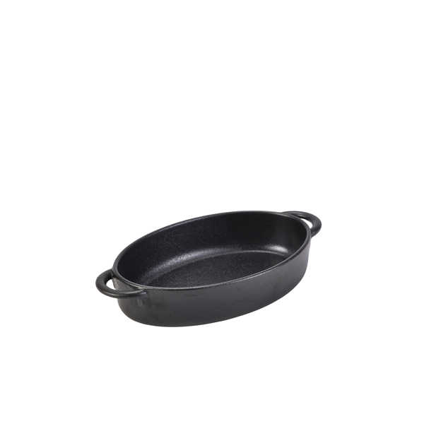 Forge Stoneware Oval Dish 17.5 x 11.5 x 4cm (Pack of 6)