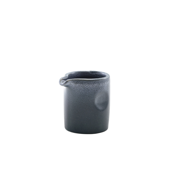 [BC-NCT-SJ9G] Forge Graphite Stoneware Pinched Jug 9cl/ 3.2oz (Pack of 12)