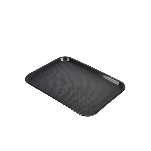 Fast Food Tray Black Medium