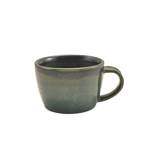 Terra Porcelain Aqua Green Coffee Cup 22cl/7.75oz (Pack of 6)