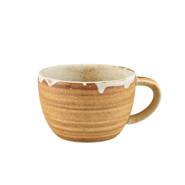 Roko Porcelain Sand Coffee Cup 28.5cl/ 10oz (Pack of 6)